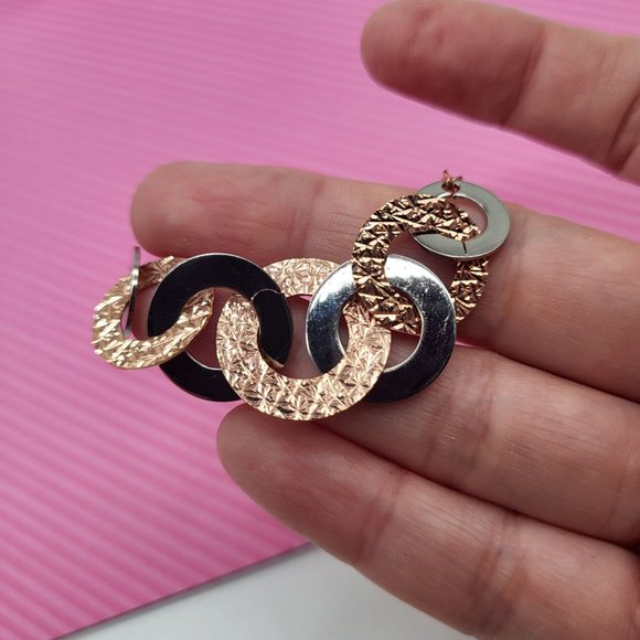 Rebecca Made in Italy R-Zero Rose Gold Over Bronze Steel Chain Bracelet - Picture 11 of 11